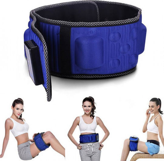 Factory X5 Super Slim Belt Massage for the Body against Cellulite with Vibration Blue