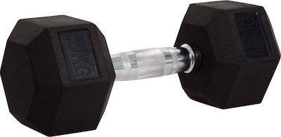 Amila Rubber Hexagon Dumbbell 1 x 4kg