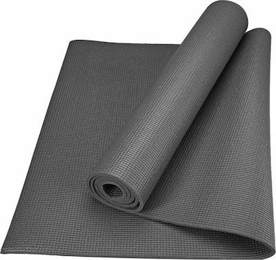 Optimum Yoga Mat 0,6cm Fitnessmatte Yoga/Pilates Gray (173x61x0.6cm)