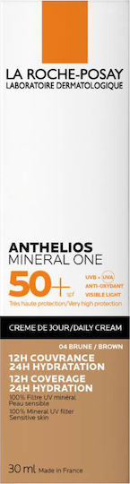 La Roche Posay Anthelios Mineral One Αντηλιακή Κρέμα Προσώπου SPF50 με Χρώμα 4 Brown 30ml