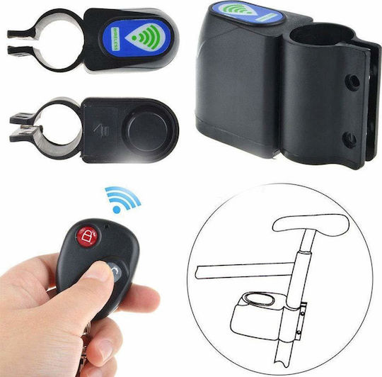 Bicycle Alarm Black