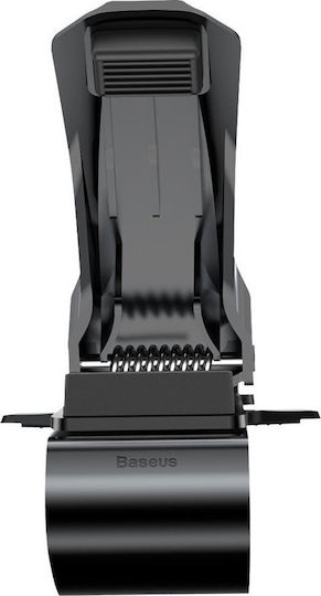 Baseus Big Mouth Car Mount Βάση Κινητού Αυτοκινήτου 3.5" - 7" με Κλιπ-Μανταλάκι Μαύρη
