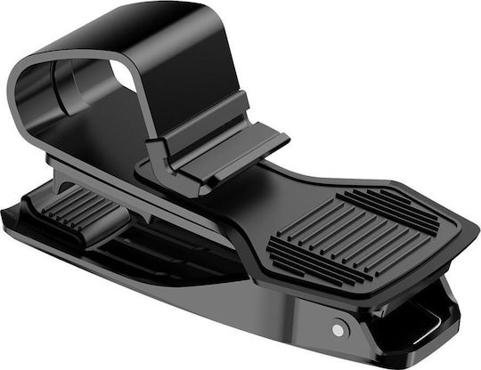 Baseus Big Mouth Car Mount Βάση Κινητού Αυτοκινήτου 3.5" - 7" με Κλιπ-Μανταλάκι Μαύρη