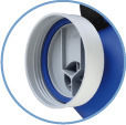 Milla Mask Half Face with Replaceable Filters Eurmask Uno