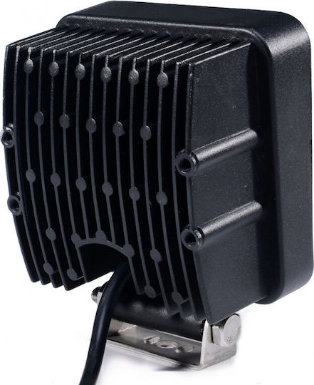 Squareς Waterproof Headlights Car LED Universal 12 - 32V 48W 10cm 1pcs