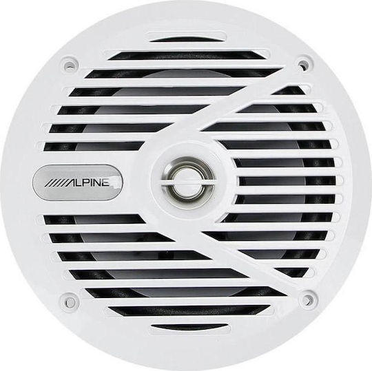 Alpine Waterproof Marine Speaker Set 6.5" with 30W RMS White