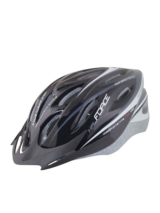 Force HAL Bicycle Helmet Mountain Black