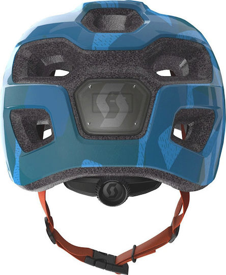 Scott Spunto Junior Kids' Helmet for City Bike Blue with LED Light