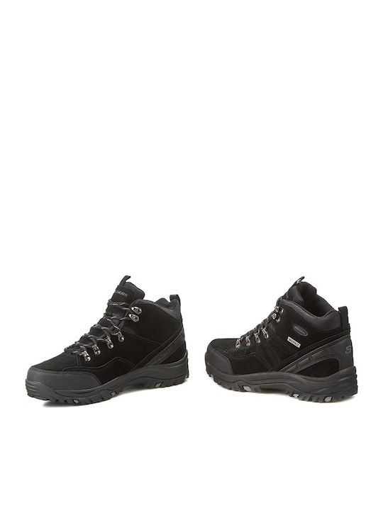 Skechers Relaxed Fit Relment Pelmo Мъжки Планински Gore-Tex Черни