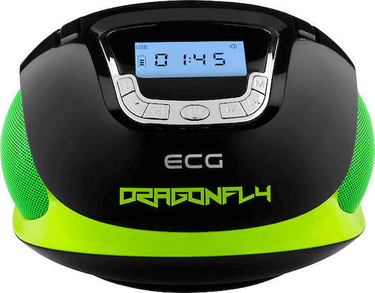 ECG Portable Radio-CD Player R500U Equipped with USB / Radio Green