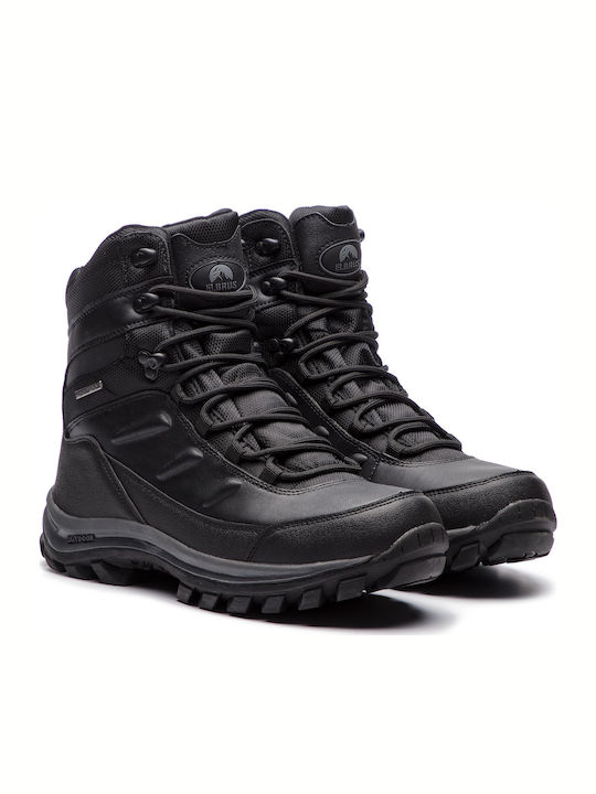 Elbrus Spike Mid WP Ανδρικά Ορειβατικά Μποτάκια Μαύρα