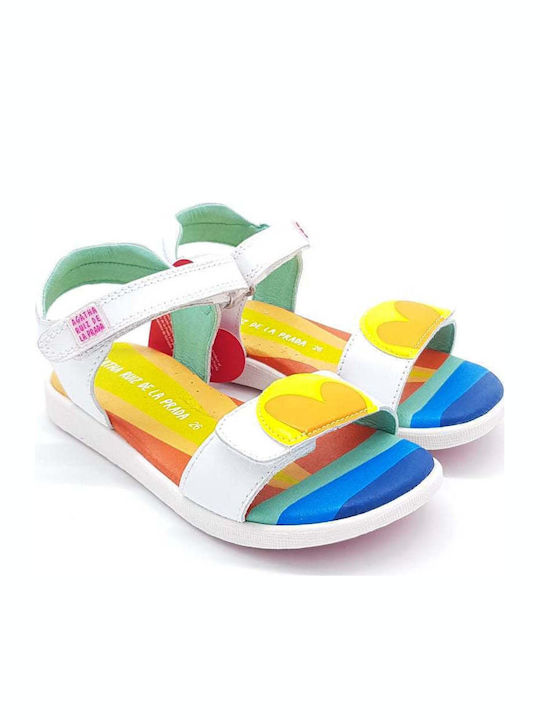 Agatha Ruiz De La Prada Kinder Sandalen Weiß