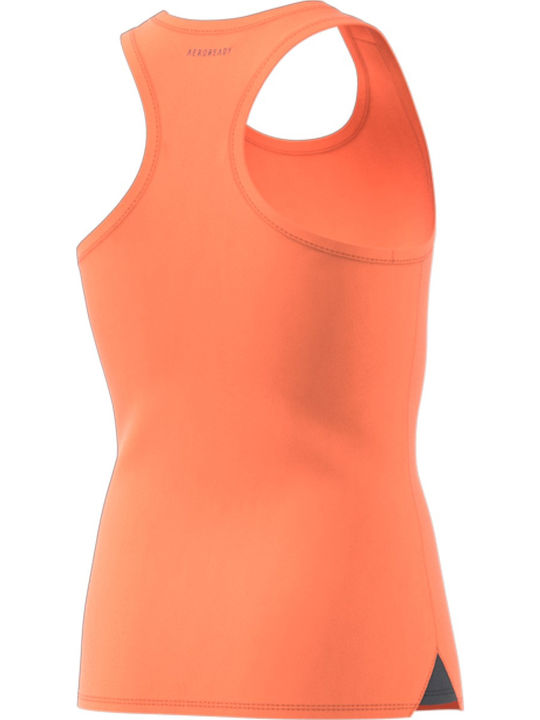 Adidas Kids Blouse Sleeveless Orange Club Tank