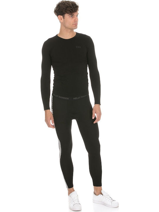 Helly Hansen Lifa Ανδρικό Ισοθερμικό Παντελόνι Μαύρο