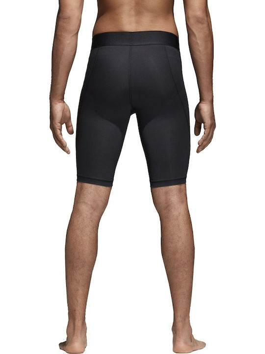 adidas Alphaskin Ανδρικό Ισοθερμικό Σορτς Compression Μαύρο
