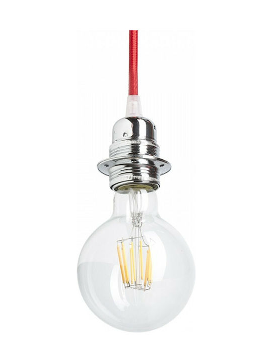 Rendl Light Studio Kombix 2 Pendant Light Two-Light for Socket E27 Red