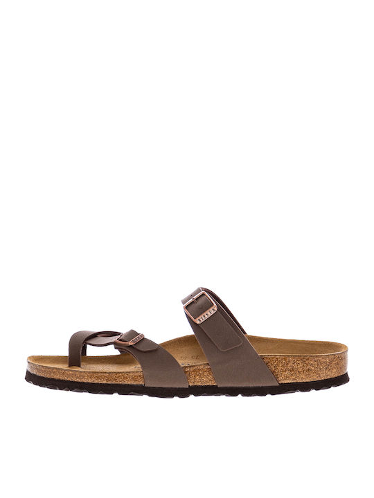 Mayari Birko-Flor Women's Anatomic Sandals Mocca Narrow Fit