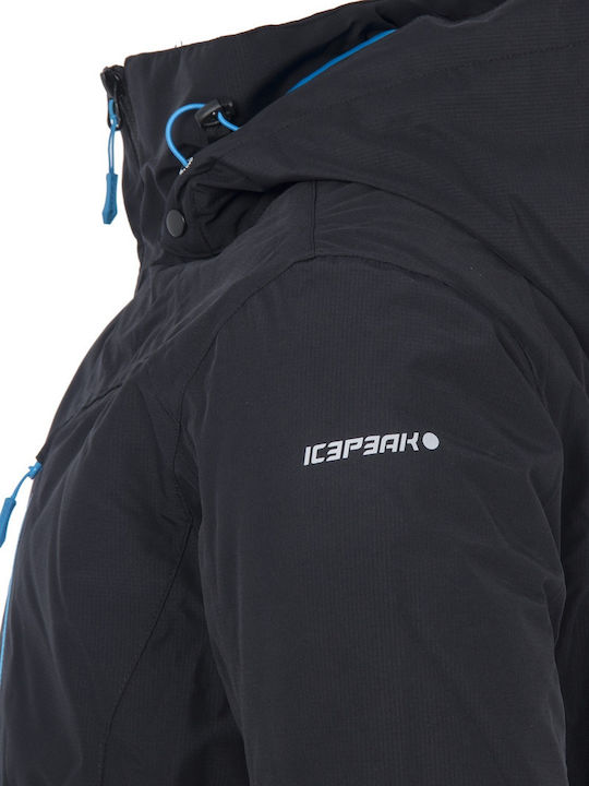 Lanzo Winter Jacket Softshell Waterproof and Windproof Black
