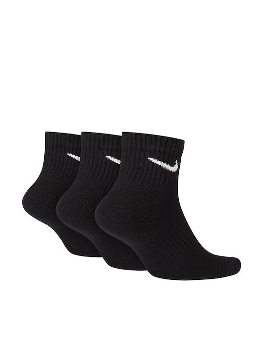 Nike Everyday Cushioned Sports Socks Black 3 Pairs