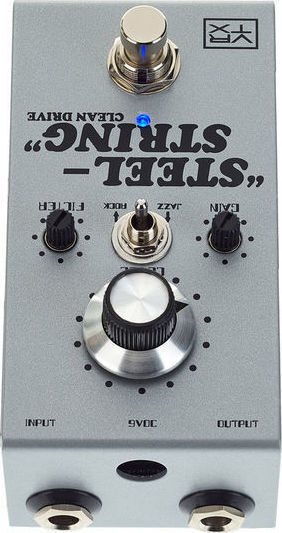 Vertex Steel String MKII Overdrive Pedală Efectul Overdrive Chitară electrică și Bas electric