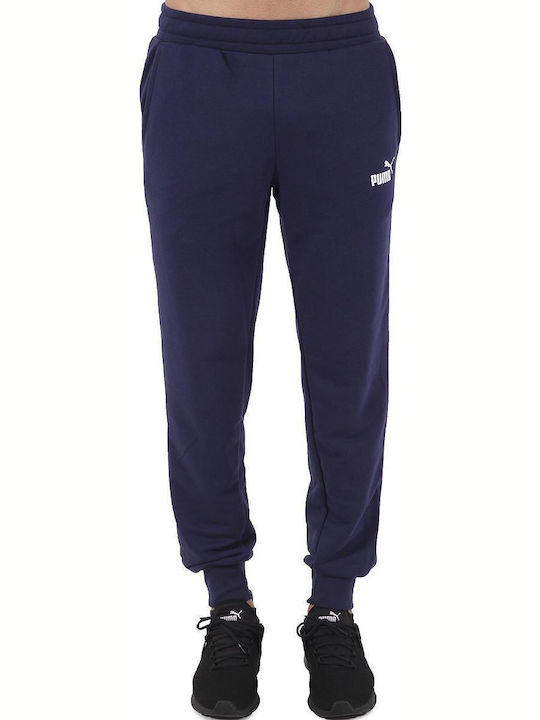 Essentials Sweatpants with Elastic Blue