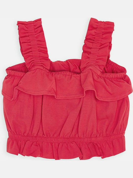 Mayoral Kids Blouse Sleeveless Red