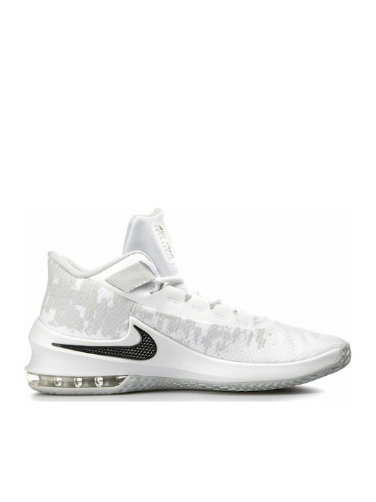 Nike Air Max Infuriate 2 Mid High Basketball Shoes White