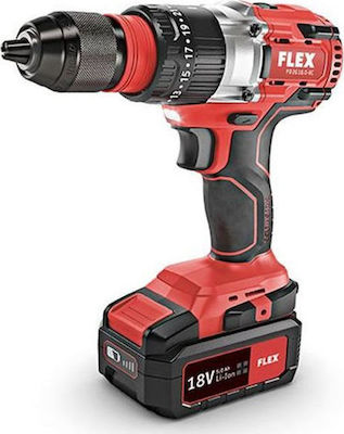 Flex PD 2G 18.0-EC Șurubelniță cu percuție Mașină de găurit Baterie Fără perii 18V 2x5Ah 06650