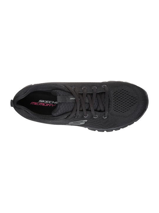 Graceful Get Connected Sport Shoes Running Black