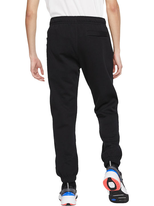 Nike Sportswear Παντελόνι Φόρμας με Λάστιχο Fleece Μαύρο