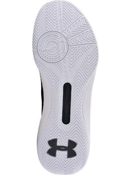 SC 3Zero inalti Pantofi de baschet Negru / Alb
