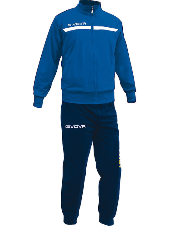 Tuta One Trainingsanzug Glänzend mit Gummizug Blau
