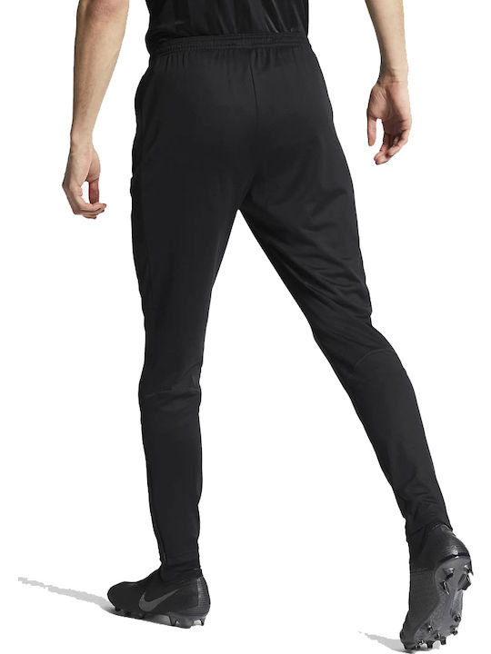 Academy Football Sweatpants Dri-Fit Glossy without Elastic Black