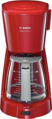 Bosch Καφετιέρα Φίλτρου 1100W Red