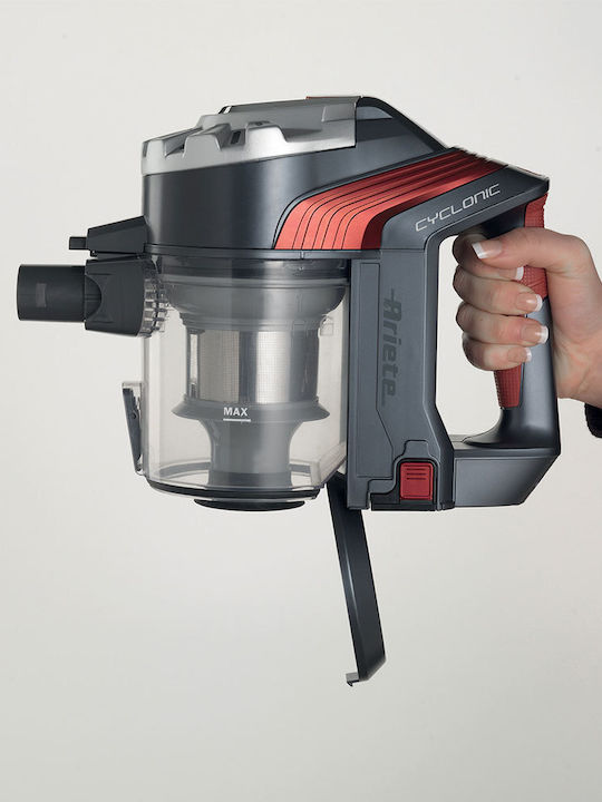 Ariete 2767 Lithium Cordless Reîncărcabilă Aspirator Stick & De Mână 22V Roșie