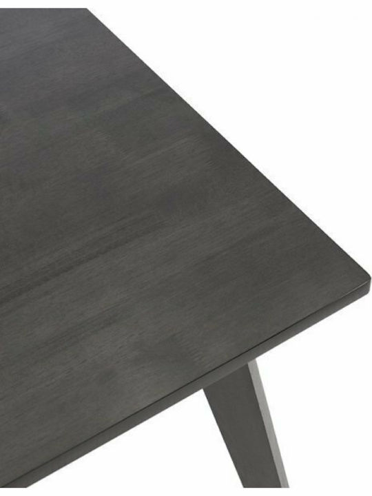 Benson Table Kitchen Wooden Gray 80x80x75cm
