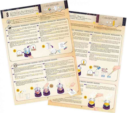 Buki Chemistry Wizard 30 Πειράματα STEM Образователна Игра Експерименти за 8+ години Години