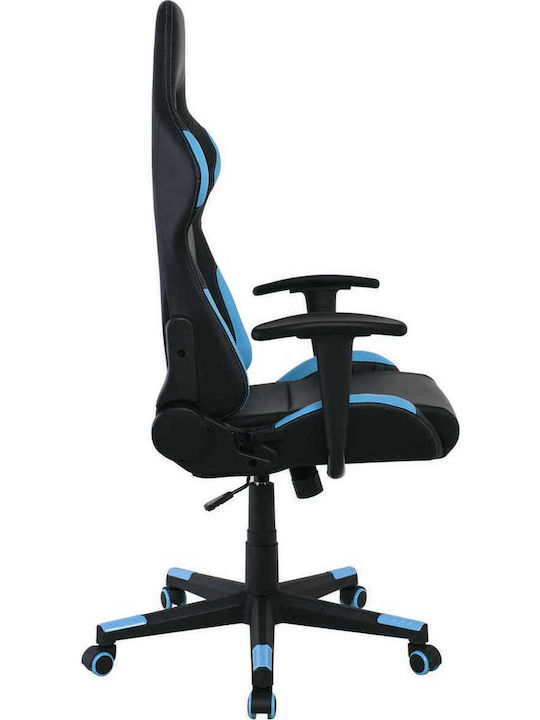 Woodwell BF9150 Καρέκλα Gaming Δερματίνης Μπλε