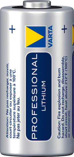 Varta Professional Lithium Μπαταρίες CR123 3V Μιας Χρήσης (Long Life) 2τμχ
