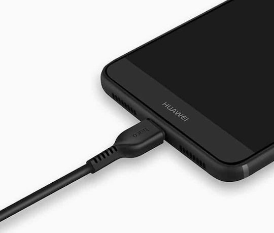 Hoco X20 Flash USB 2.0 Cable USB-C male - USB-A 10W Μαύρο 3m HOC-X20c-BK3