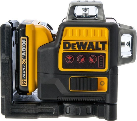 Dewalt DCE089D1R Αυτορυθμιζόμενο Γραμμικό Αλφάδι Laser Κόκκινης Δέσμης 10.8V με Εύρος Εργασίας 15m