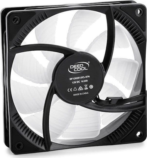 Deepcool RF 120M 5in1 Case Fan (1500rpm / 56.5cfm) με RGB Φωτισμό και Σύνδεση 4-Pin PWM 5τμχ