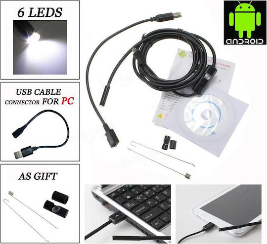 AN98B Endoscope Camera 640x480 pixels for Mobile with 1.5m Cable