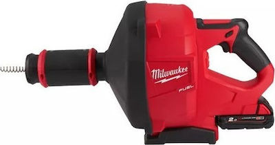 Milwaukee M18 FDCPF10-201C Floor Electric Drain Cleaning Machines 10mm/15m