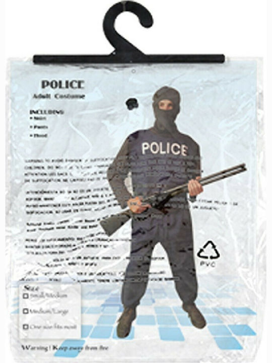 Carnival Men's Costume Police