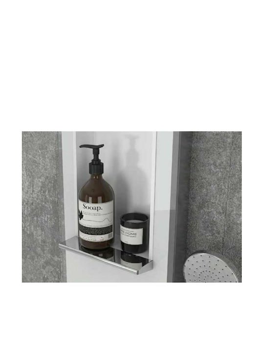 Karag Clio Shower Column with Hydromassage 140cm White
