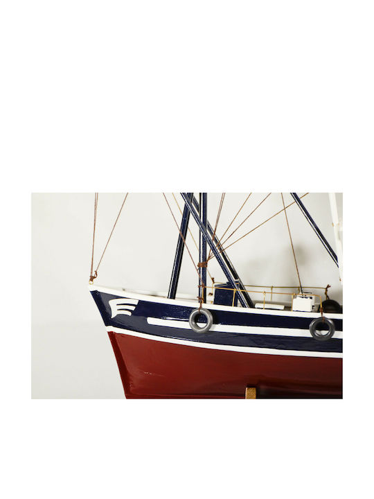 Fishboat Christmas Boat Wooden 45x40cm