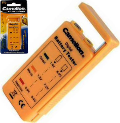 Camelion BT-0503 Analog Battery Tester with Battery Size Adjustment Lever