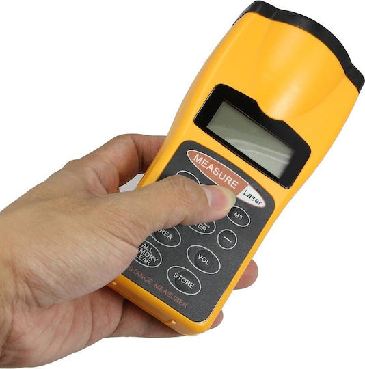 Tele Лазерен дистанционен метър CP-3007 с възможност за измерване до 18м