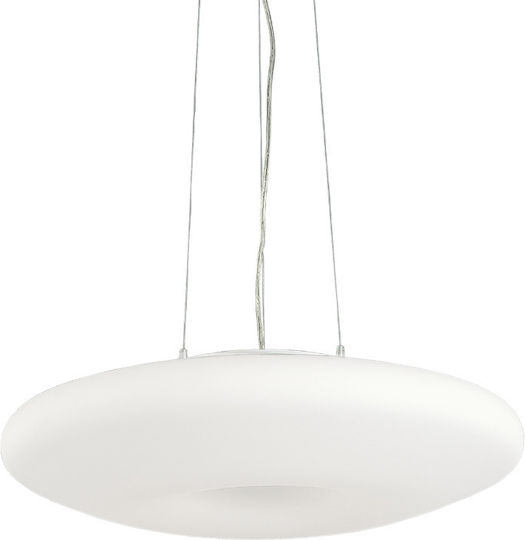 Ideal Lux Glory SP3 D40 Reglabil Lustră Alb cu Dulie E27 40x40x20cm.